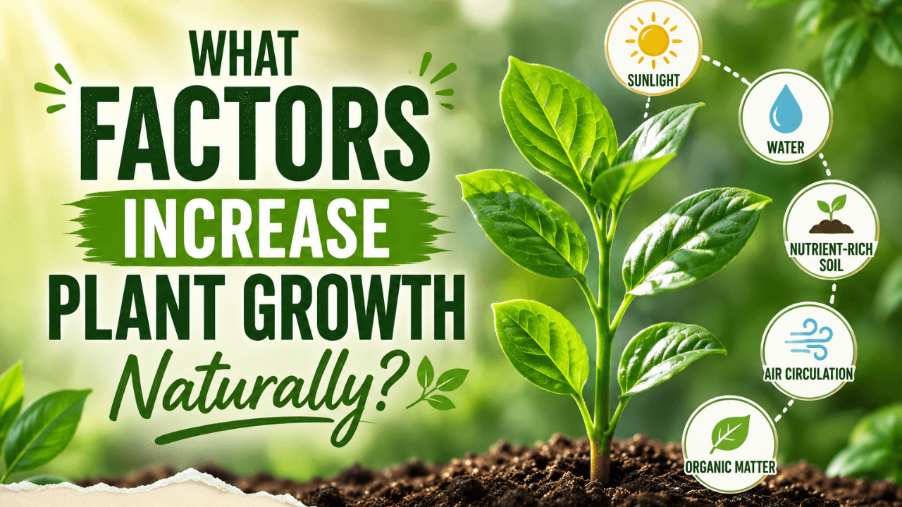What Factors Increase Plant Growth Naturally? 