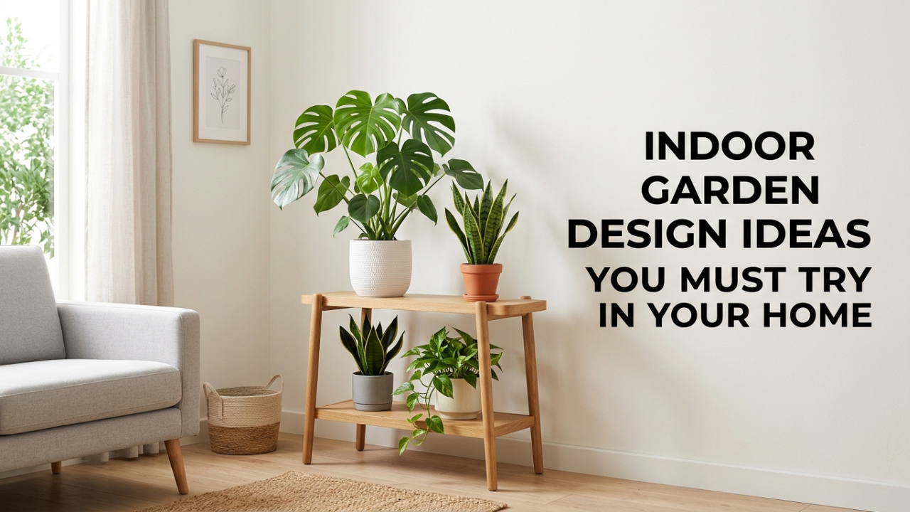 Indoor Garden Design Ideas You Must Try in Your Home