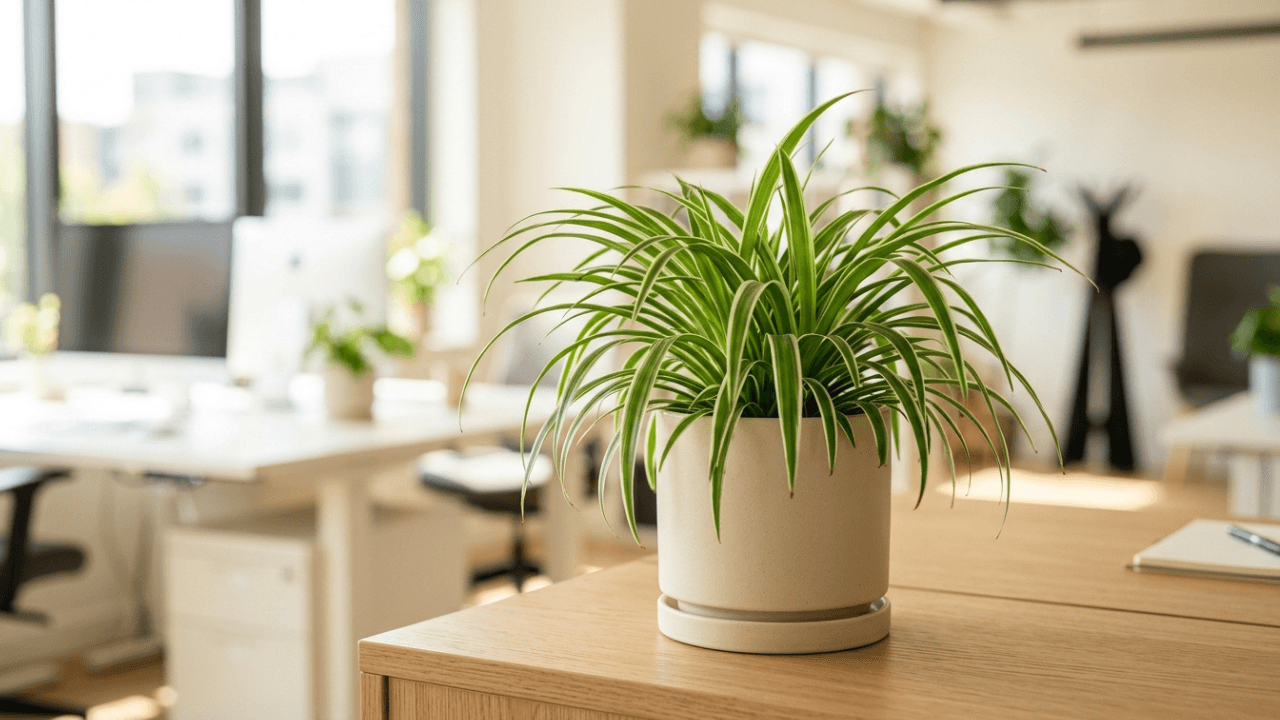 Is a Spider Plant Good for the Office?