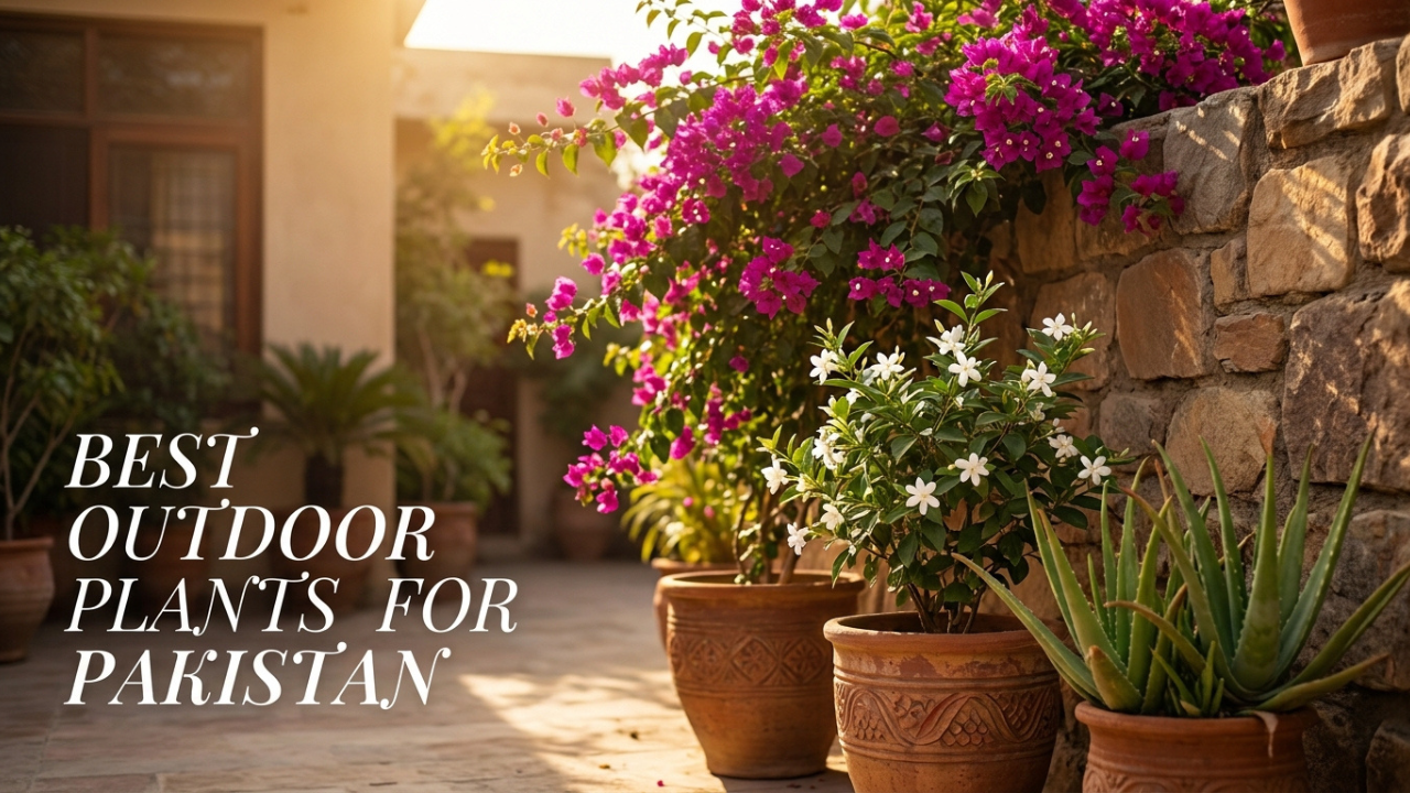 Best Outdoor Plants You Can Easily Grow in Pakistan